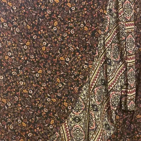 Nox rows extra large woman’s skirt, multiple colors, orange black cream xl - Picture 2 of 3